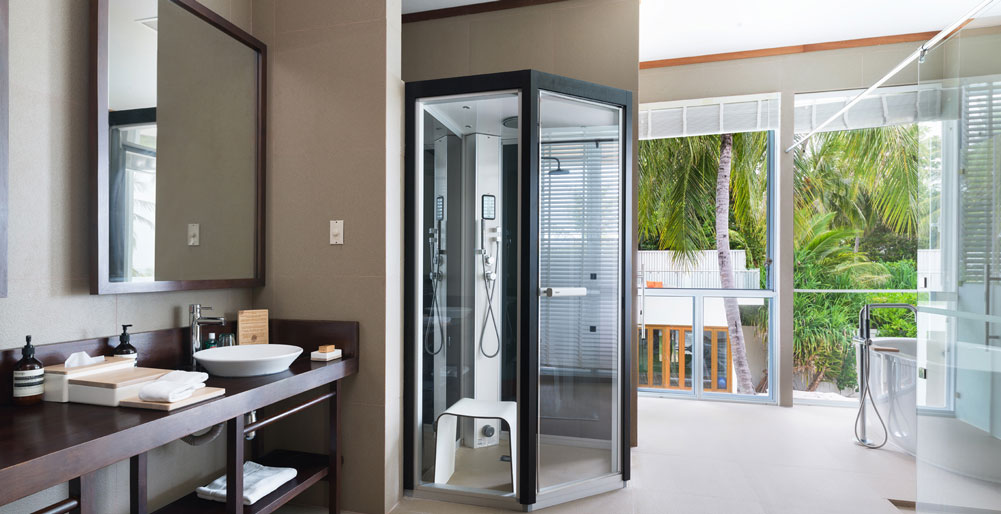 Amilla Beach Residences - The Amilla Estate - Elegant bathroom design